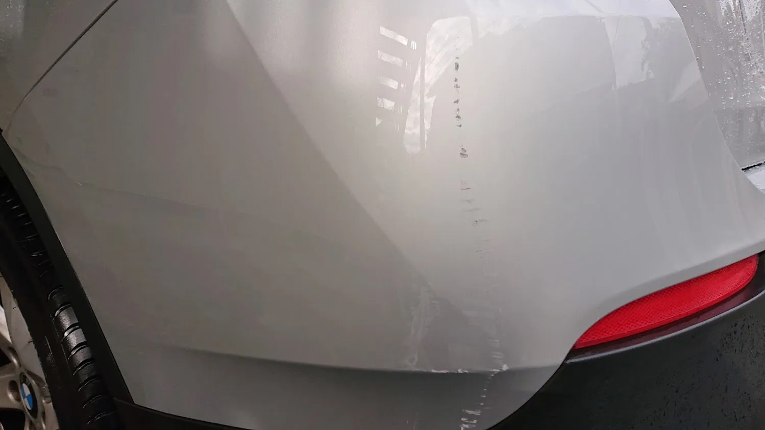 BMWバンパー施工 施工前