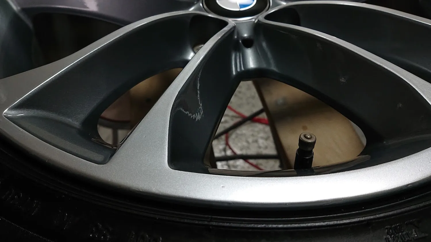 BMWX１ポリッシュ塗装施工 施工後