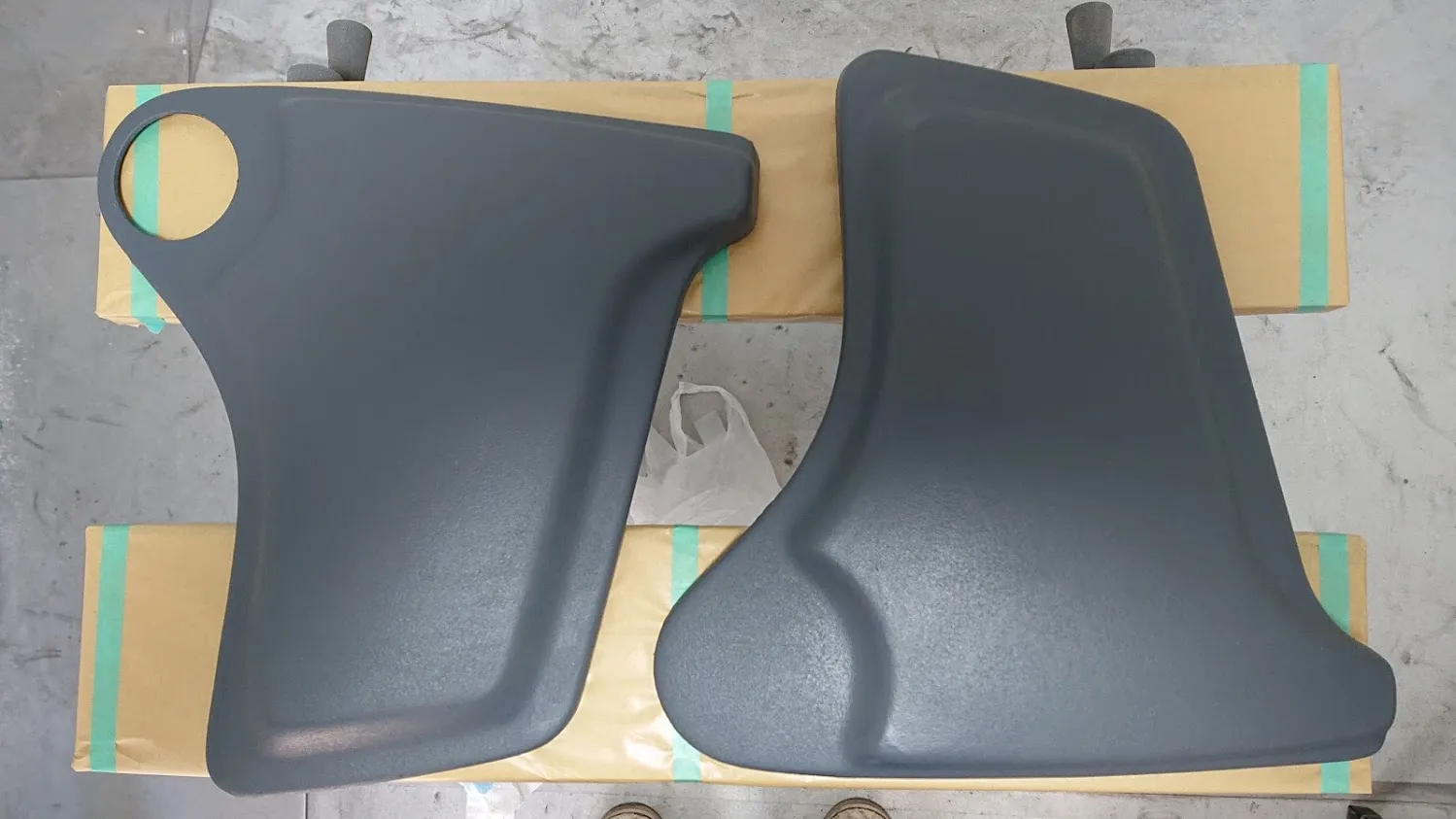 バナゴン内張り施工 施工後